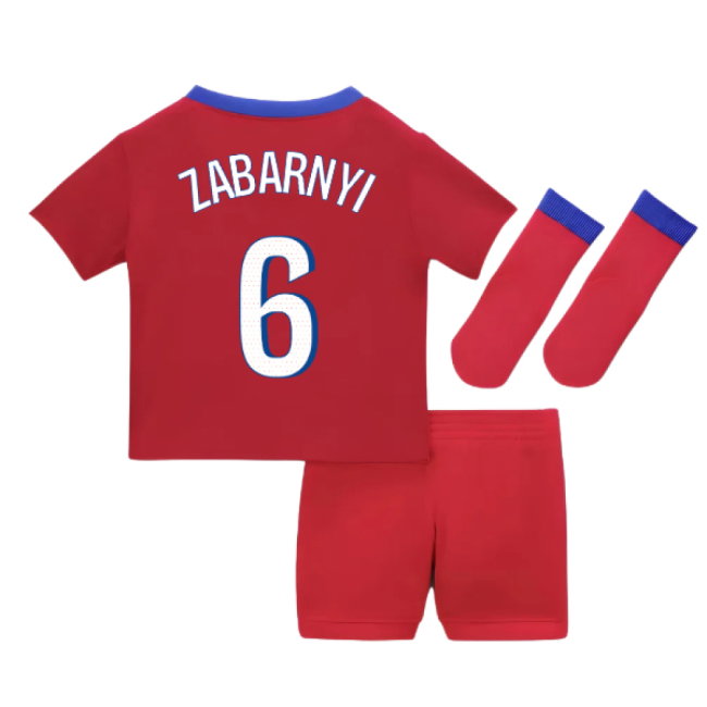 2025-2026 PSG Third Baby Kit (Zabarnyi 6)-SoccerKits Hub | Buy Soccer Jerseys Online