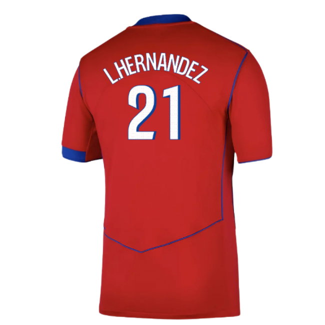 2025-2026 PSG Third Shirt (L.Hernandez 21)-SoccerKits Hub | Buy Soccer Jerseys Online