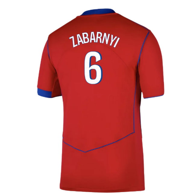 2025-2026 PSG Third Shirt (Zabarnyi 6)-SoccerKits Hub | Buy Soccer Jerseys Online