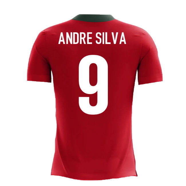2025-2026 Portugal Airo Concept Home Shirt (Andre Silva 9)-SoccerKits Hub | Buy Soccer Jerseys Online