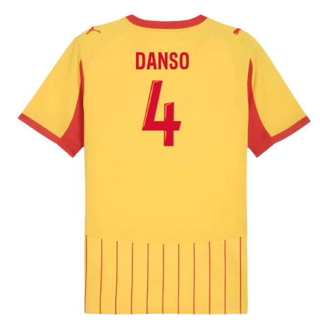 2025-2026 Racing Lens Home Shirt (Danso 4)-SoccerKits Hub | Buy Soccer Jerseys Online