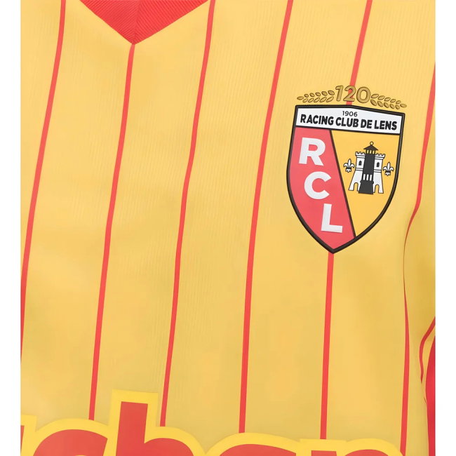 2025-2026 Racing Lens Home Shirt (Danso 4)-SoccerKits Hub | Buy Soccer Jerseys Online