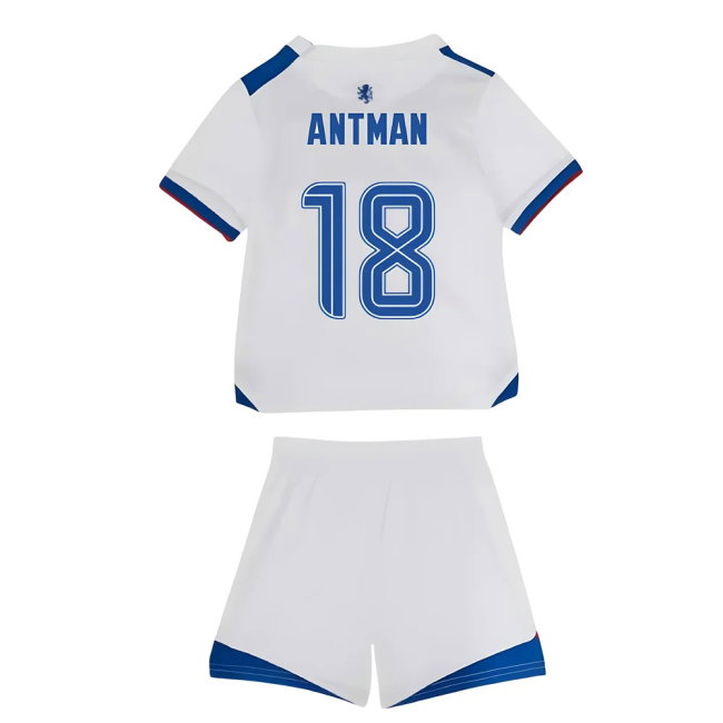 2025-2026 Rangers Away Baby Kit (Antman 18)-SoccerKits Hub | Buy Soccer Jerseys Online