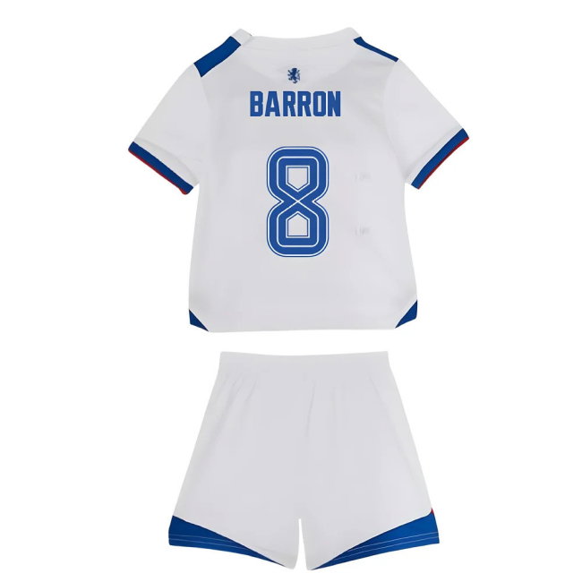 2025-2026 Rangers Away Baby Kit (Barron 8)-SoccerKits Hub | Buy Soccer Jerseys Online