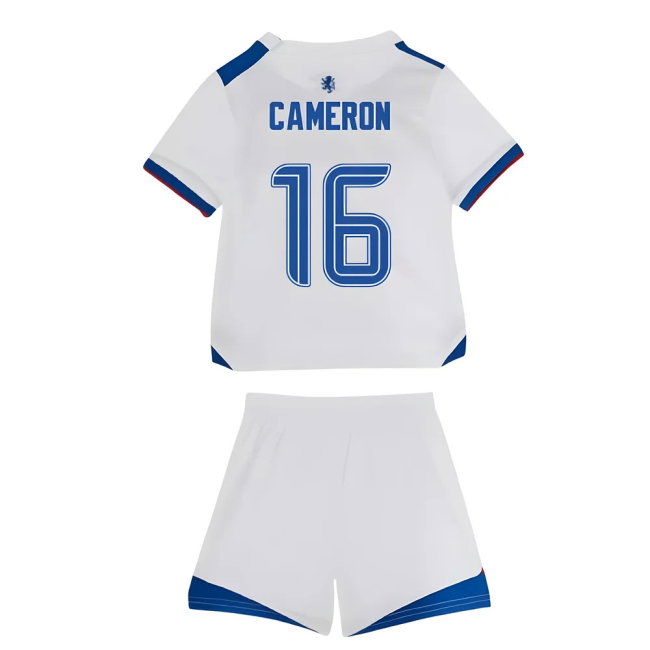 2025-2026 Rangers Away Baby Kit (Cameron 16)-SoccerKits Hub | Buy Soccer Jerseys Online