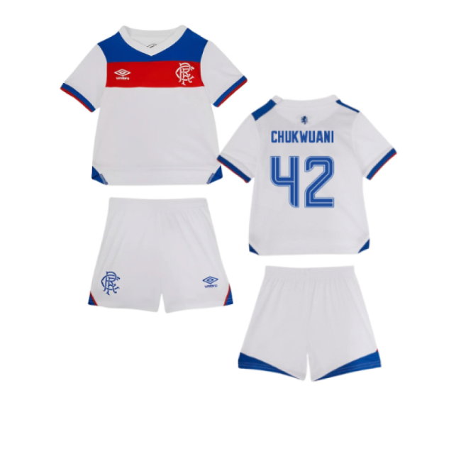 2025-2026 Rangers Away Baby Kit (Chukwuani 42)-SoccerKits Hub | Buy Soccer Jerseys Online