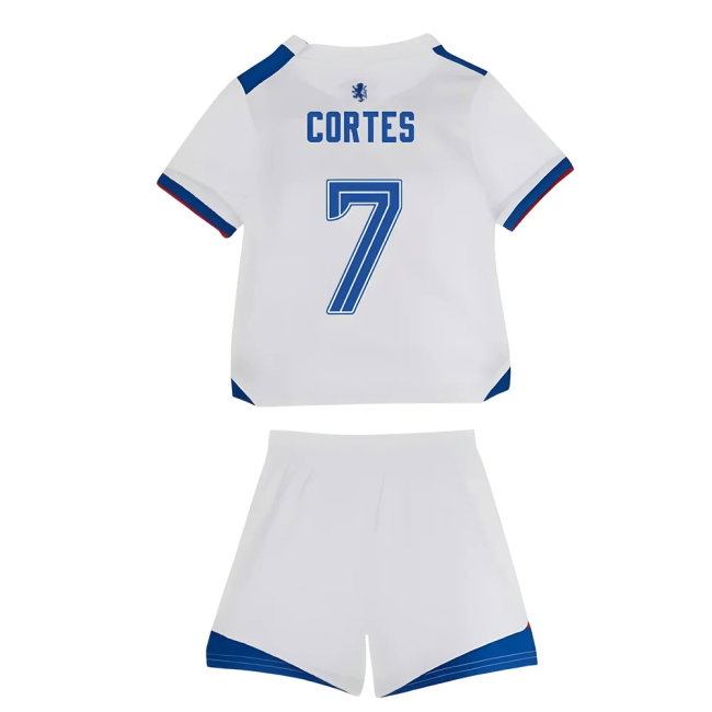 2025-2026 Rangers Away Baby Kit (Cortes 7)-SoccerKits Hub | Buy Soccer Jerseys Online