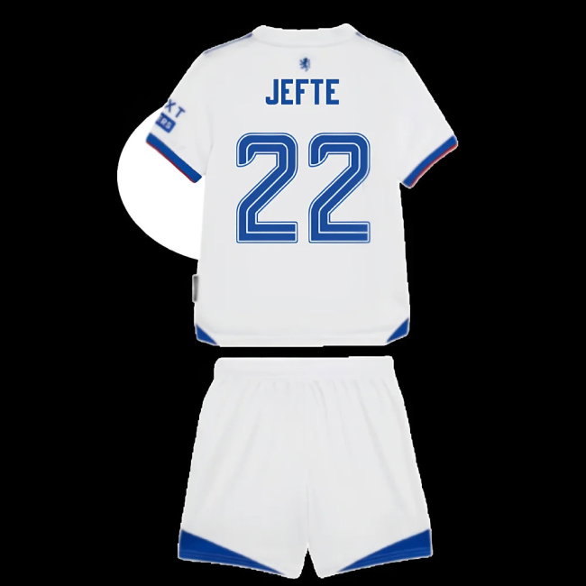 2025-2026 Rangers Away Infant Kit (Jefte 22)-SoccerKits Hub | Buy Soccer Jerseys Online