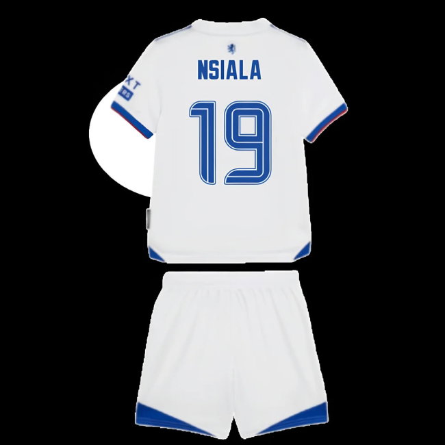 2025-2026 Rangers Away Infant Kit (Nsiala 19)-SoccerKits Hub | Buy Soccer Jerseys Online