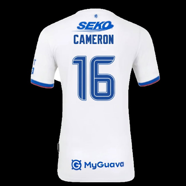 2025-2026 Rangers Away Shirt (Cameron 16)-SoccerKits Hub | Buy Soccer Jerseys Online