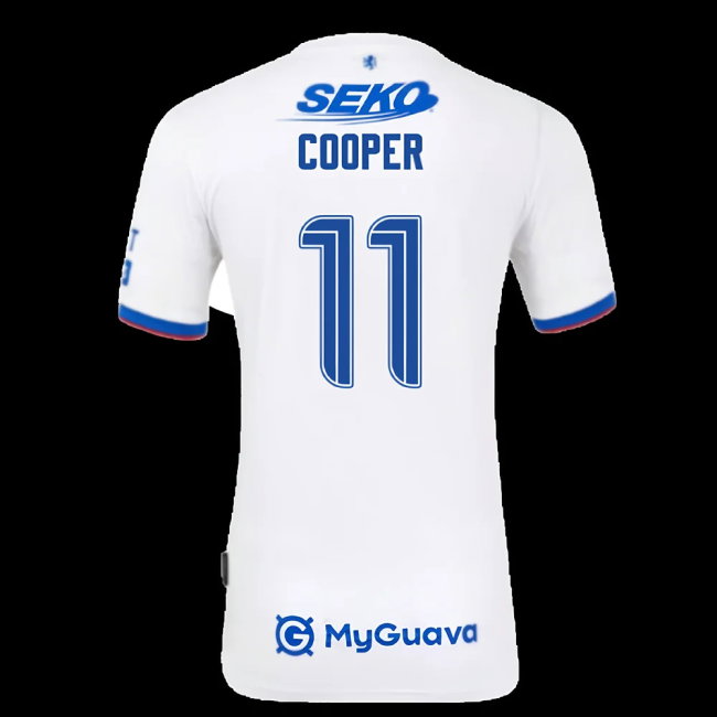2025-2026 Rangers Away Shirt (Cooper 11)-SoccerKits Hub | Buy Soccer Jerseys Online