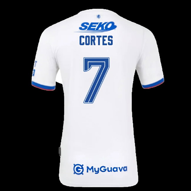 2025-2026 Rangers Away Shirt (Cortes 7)-SoccerKits Hub | Buy Soccer Jerseys Online