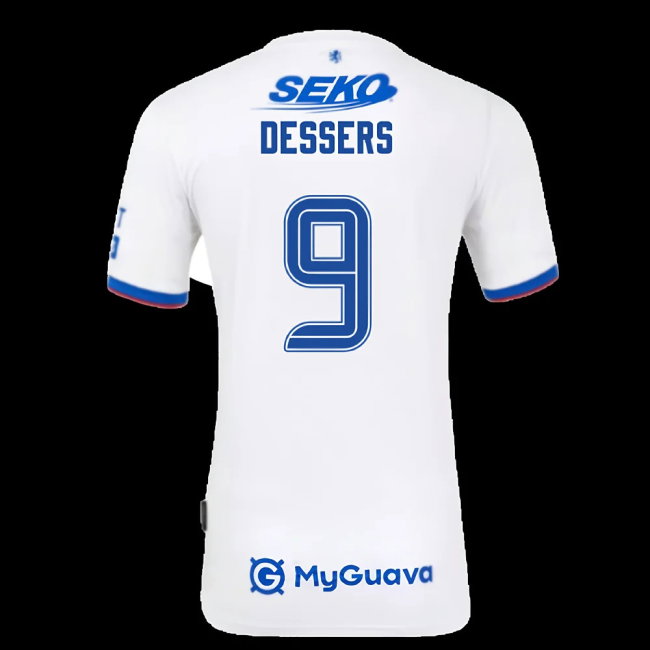 2025-2026 Rangers Away Shirt (Dessers 9)-SoccerKits Hub | Buy Soccer Jerseys Online