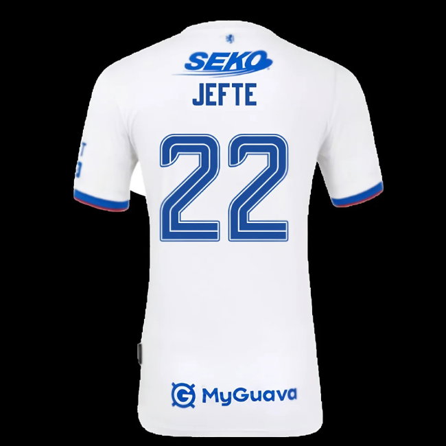 2025-2026 Rangers Away Shirt (Jefte 22)-SoccerKits Hub | Buy Soccer Jerseys Online