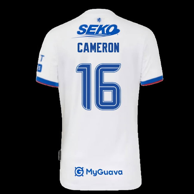 2025-2026 Rangers Away Shirt (Womens) (Cameron 16)-SoccerKits Hub | Buy Soccer Jerseys Online