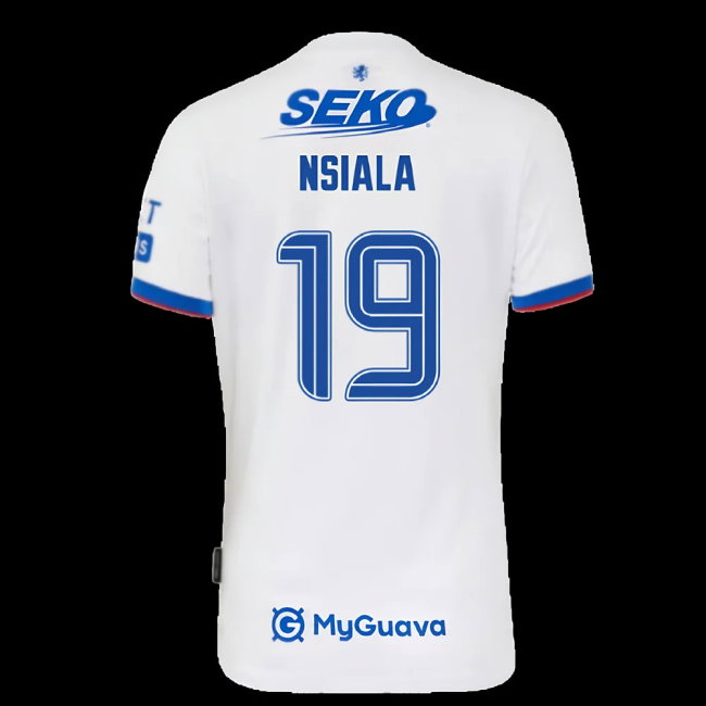 2025-2026 Rangers Away Shirt (Womens) (Nsiala 19)-SoccerKits Hub | Buy Soccer Jerseys Online