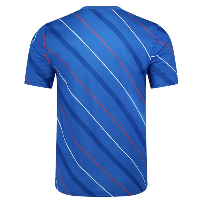 2025-2026 Rangers Home Pre Match Short Sleeve Tee (Lapis Blue) (Aasgaard 11)-SoccerKits Hub | Buy Soccer Jerseys Online