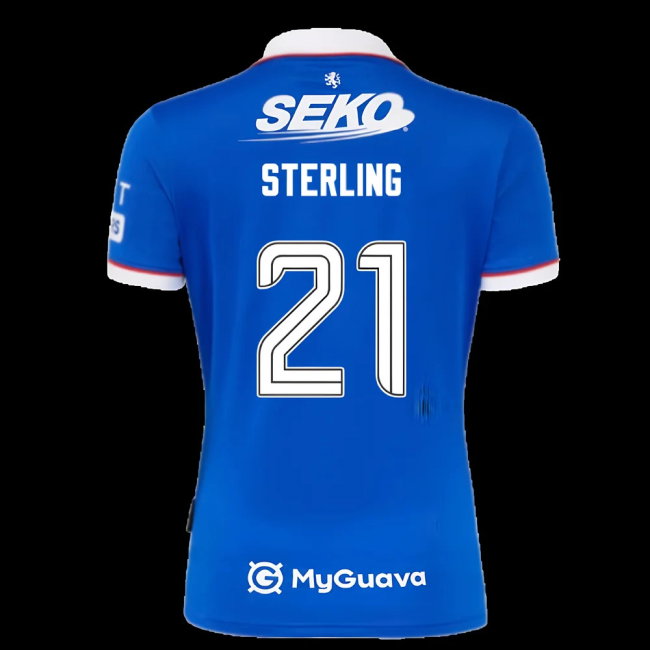 2025-2026 Rangers Home Shirt (Sterling 21)-SoccerKits Hub | Buy Soccer Jerseys Online