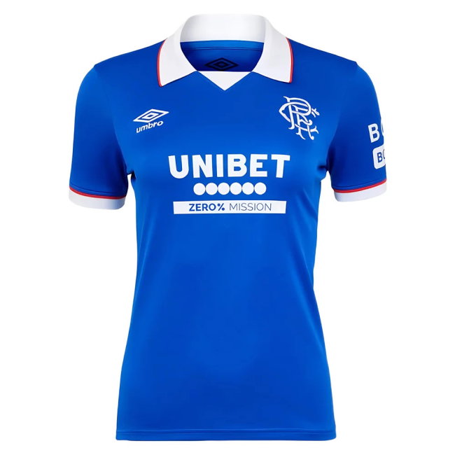 2025-2026 Rangers Home Shirt - Womens (Sterling 21)-SoccerKits Hub | Buy Soccer Jerseys Online