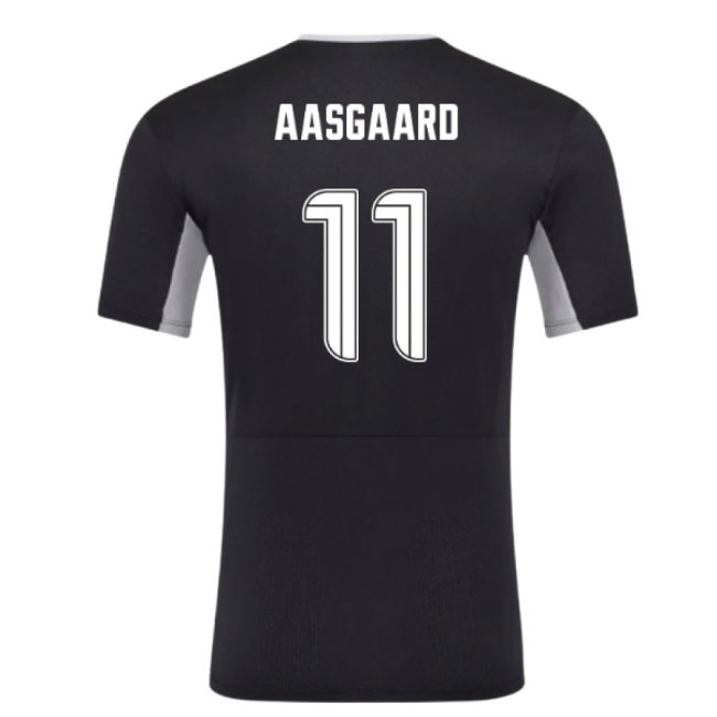 2025-2026 Rangers Pro Training Tee (Caviar) (Aasgaard 11)-SoccerKits Hub | Buy Soccer Jerseys Online