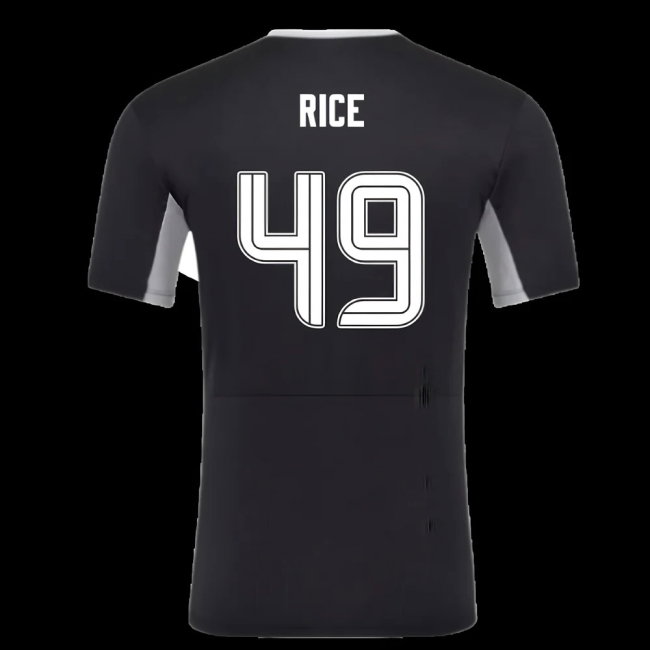 2025-2026 Rangers Pro Training Tee (Caviar) (Rice 49)-SoccerKits Hub | Buy Soccer Jerseys Online
