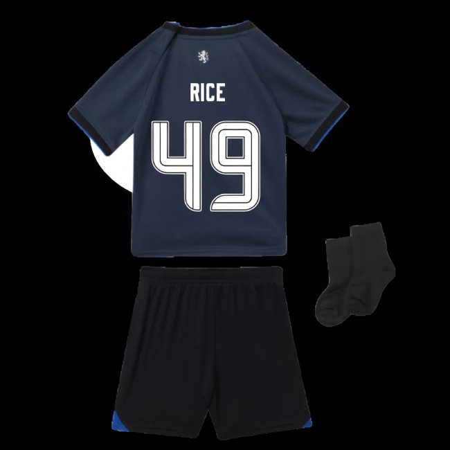 2025-2026 Rangers Third Baby Kit (Rice 49)-SoccerKits Hub | Buy Soccer Jerseys Online
