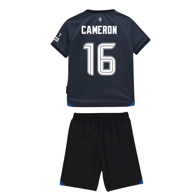 2025-2026 Rangers Third Infant Kit (Cameron 16)-SoccerKits Hub | Buy Soccer Jerseys Online