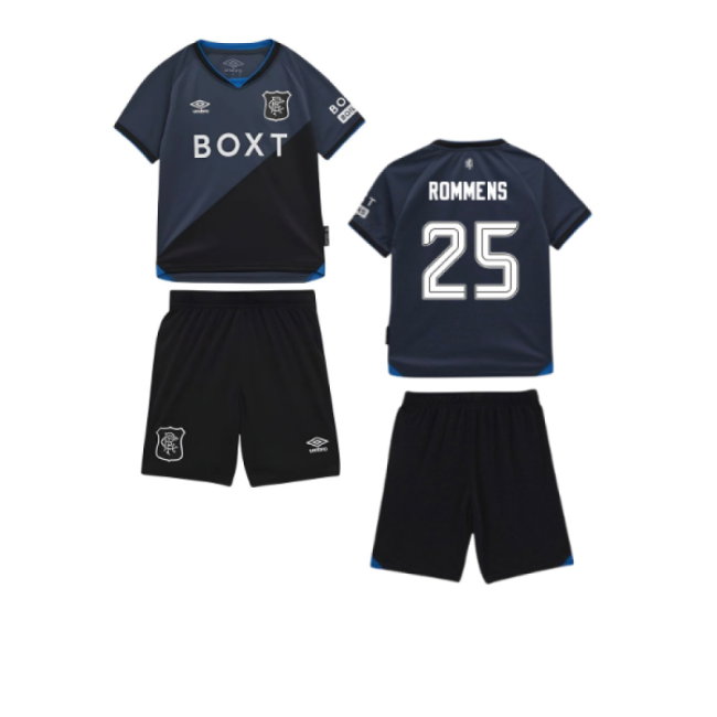 2025-2026 Rangers Third Infant Kit (Rommens 25)-SoccerKits Hub | Buy Soccer Jerseys Online