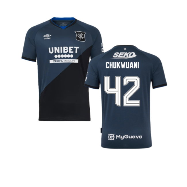 2025-2026 Rangers Third Shirt (Chukwuani 42)-SoccerKits Hub | Buy Soccer Jerseys Online