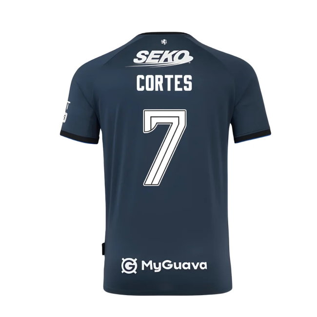2025-2026 Rangers Third Shirt (Cortes 7)-SoccerKits Hub | Buy Soccer Jerseys Online