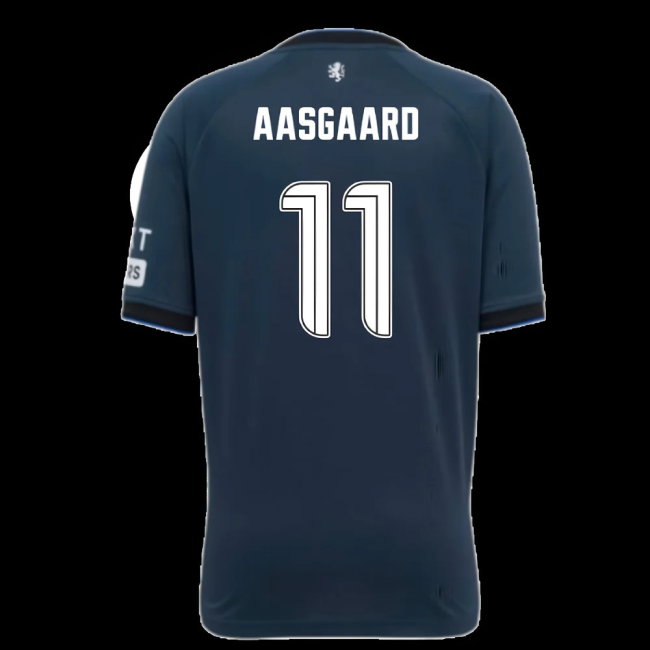 2025-2026 Rangers Third Shirt (Kids) (Aasgaard 11)-SoccerKits Hub | Buy Soccer Jerseys Online
