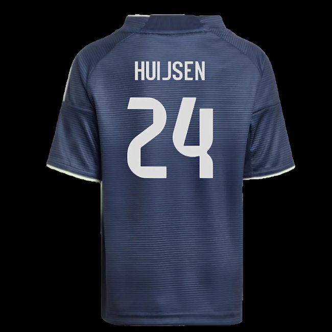 2025-2026 Real Madrid Away Mini Kit (Huijsen 24)-SoccerKits Hub | Buy Soccer Jerseys Online