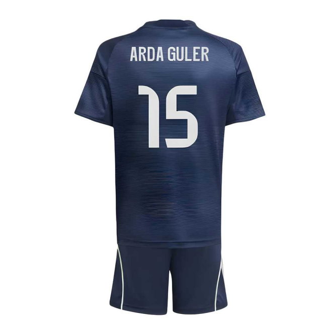 2025-2026 Real Madrid Away Youth Kit (Arda Guler 15)-SoccerKits Hub | Buy Soccer Jerseys Online