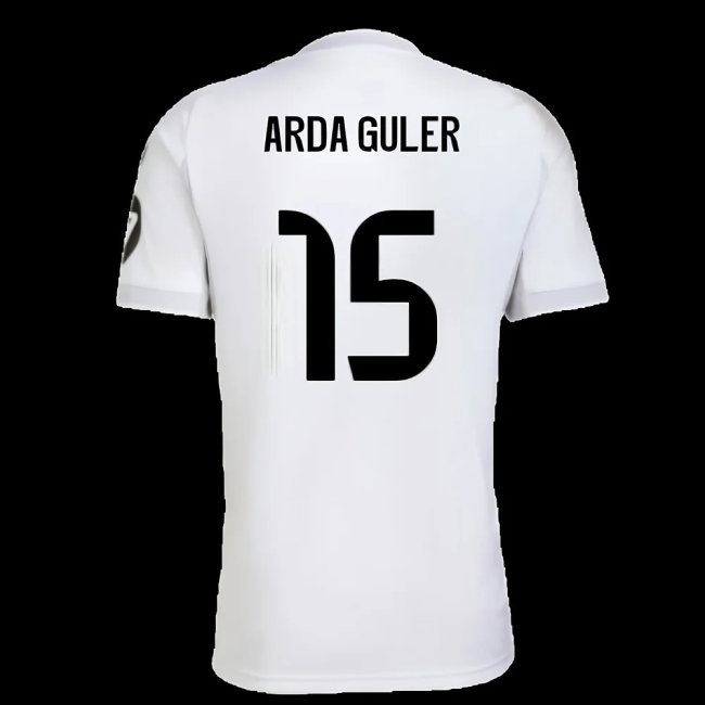 2025-2026 Real Madrid Home Shirt (Arda Guler 15)-SoccerKits Hub | Buy Soccer Jerseys Online