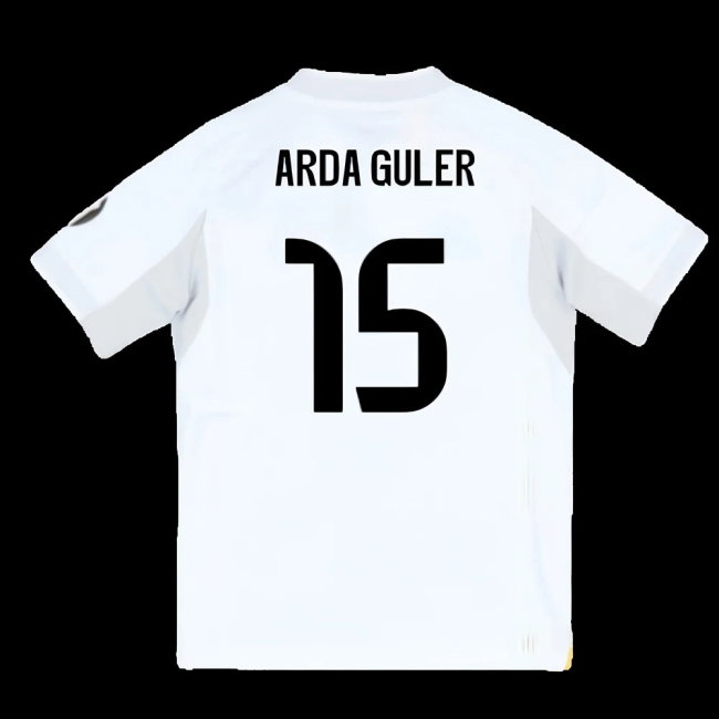 2025-2026 Real Madrid Home Youth Kit (Arda Guler 15)-SoccerKits Hub | Buy Soccer Jerseys Online