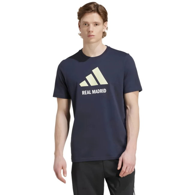 2025-2026 Real Madrid Seasonal Graphic Tee (Legend Ink) (Mbappe 10)-SoccerKits Hub | Buy Soccer Jerseys Online
