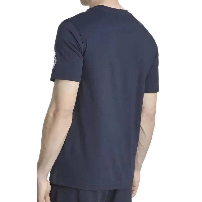 2025-2026 Real Madrid US Tee (Navy) (Mbappe 10)-SoccerKits Hub | Buy Soccer Jerseys Online