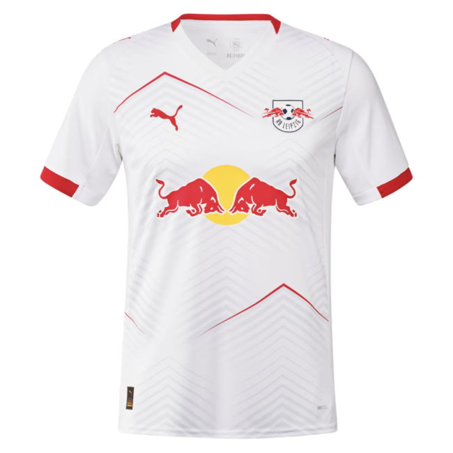 2025-2026 Red Bull Leipzig Home Shirt (Geertruida 3)-SoccerKits Hub | Buy Soccer Jerseys Online