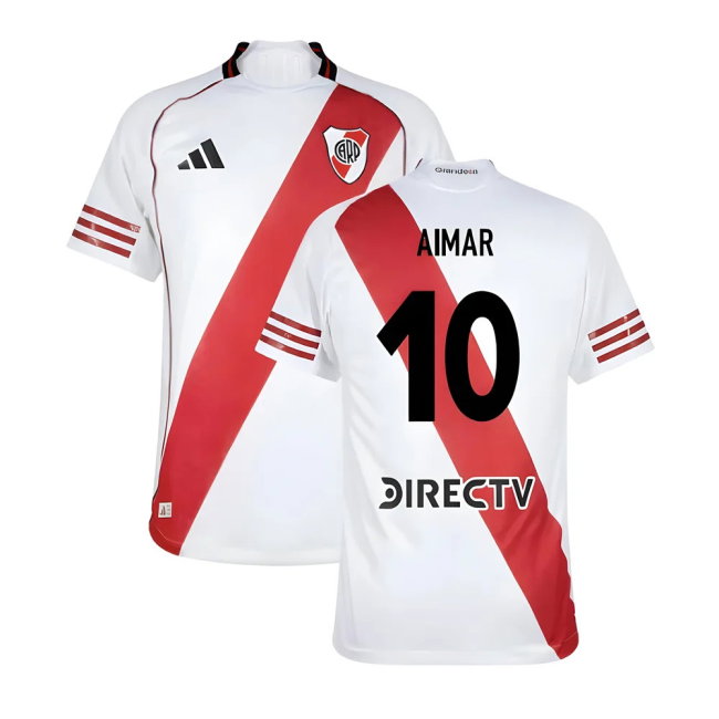 2025-2026 River Plate Authentic Home Shirt (Aimar 10)-SoccerKits Hub | Buy Soccer Jerseys Online