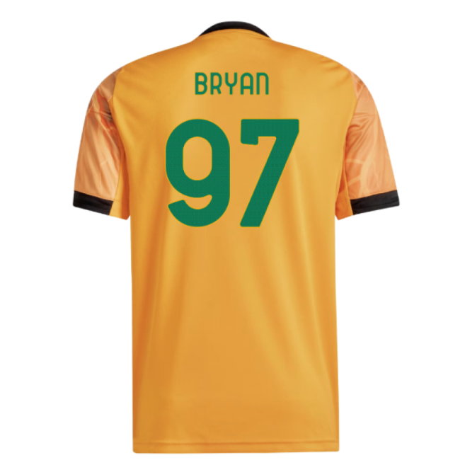 2025-2026 Roma Away Shirt (Bryan 97)-SoccerKits Hub | Buy Soccer Jerseys Online