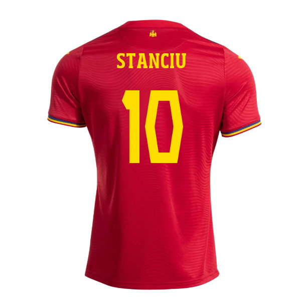 2025-2026 Romania Away Shirt (Stanciu 10)-SoccerKits Hub | Buy Soccer Jerseys Online