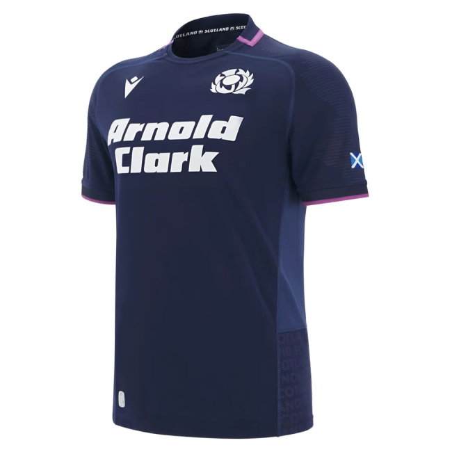 2025-2026 Scotland Rugby Home Replica Shirt (Van Der Merwe 14)-SoccerKits Hub | Buy Soccer Jerseys Online