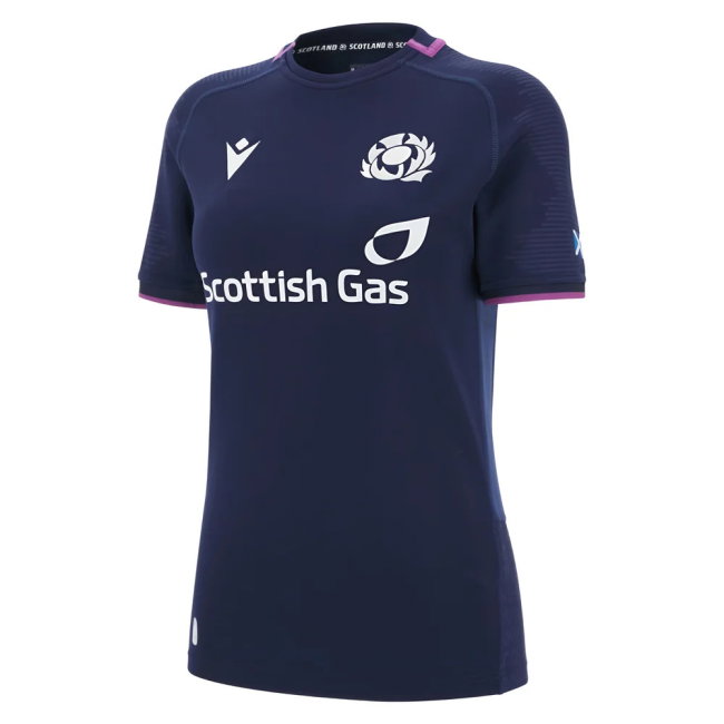 2025-2026 Scotland Rugby Poly Replica Shirt (Womens) (Van Der Merwe 14)-SoccerKits Hub | Buy Soccer Jerseys Online