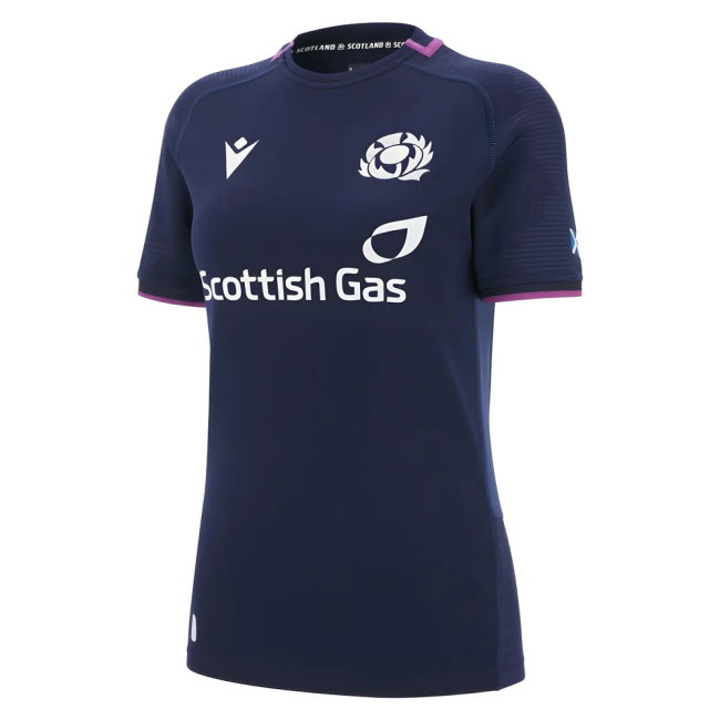 2025-2026 Scotland Rugby Poly Replica Shirt (Womens) (Van Der Merwe 14)-SoccerKits Hub | Buy Soccer Jerseys Online