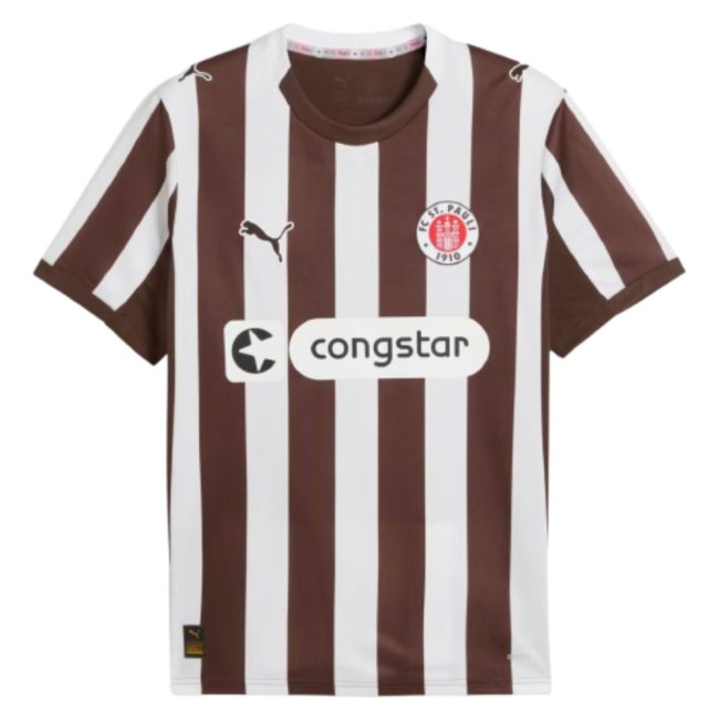 2025-2026 St Pauli Home Shirt (Irvine 7)-SoccerKits Hub | Buy Soccer Jerseys Online