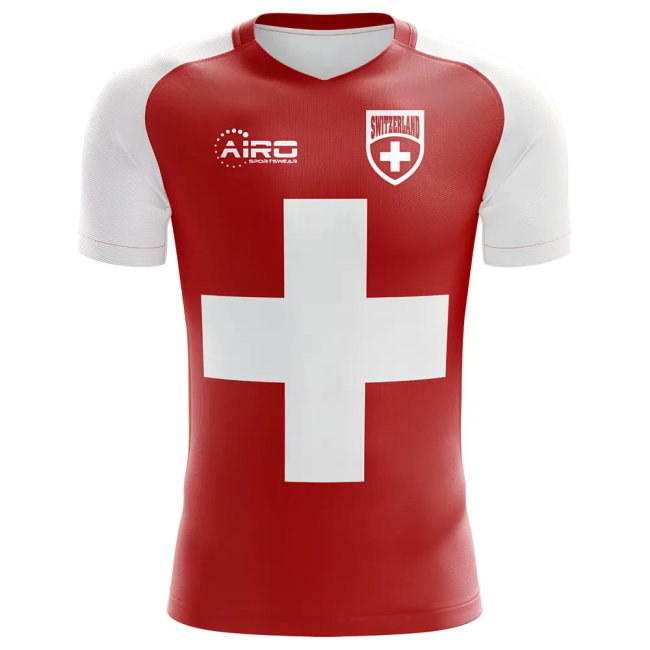 2025-2026 Switzerland Flag Concept Football Shirt (Embolo 7)-SoccerKits Hub | Buy Soccer Jerseys Online