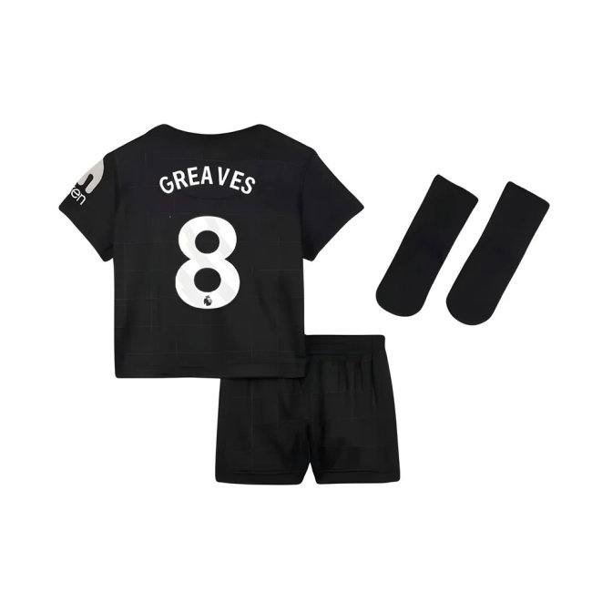 2025-2026 Tottenham Away Baby Kit (Greaves 8)-SoccerKits Hub | Buy Soccer Jerseys Online