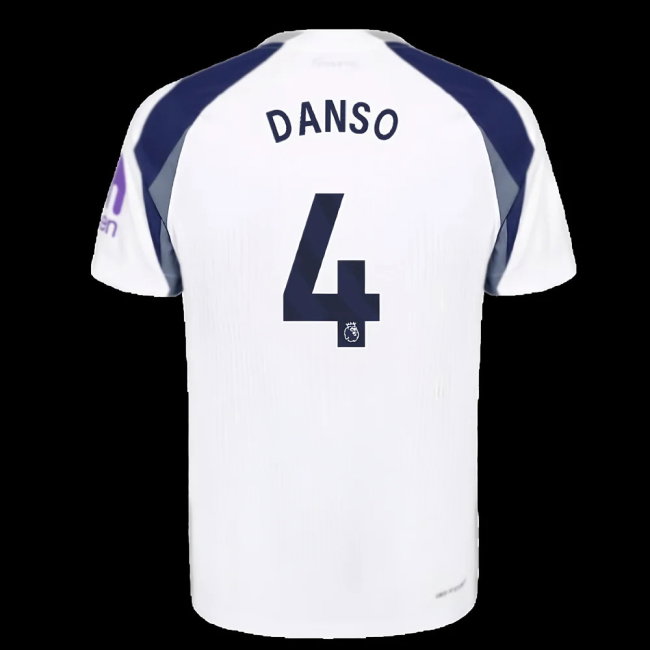 2025-2026 Tottenham Hotspur Authentic Home Shirt (Danso 4)-SoccerKits Hub | Buy Soccer Jerseys Online