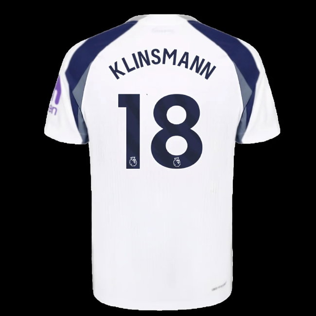 2025-2026 Tottenham Hotspur Authentic Home Shirt (Klinsmann 18)-SoccerKits Hub | Buy Soccer Jerseys Online