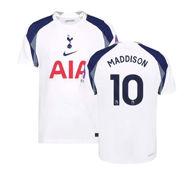 2025-2026 Tottenham Hotspur Authentic Home Shirt (Maddison 10)-SoccerKits Hub | Buy Soccer Jerseys Online